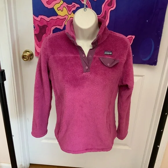 Patagonia Re-Tool Snap-T Fleece Pullover Girls (12)